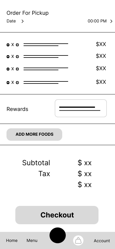Lazeez Food customization